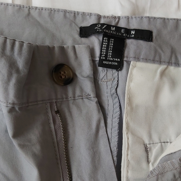 Light grey Men's pants; size 29US - Picture 3 of 4